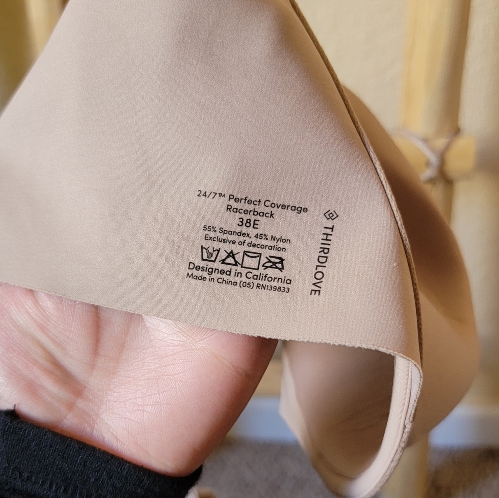 Thirdlove 24/7 Perfect Coverage Racerback Bra - Picture 6 of 6